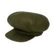 画像6: <span style="color: #ff0000;">【30%OFF】</span>FLAT TOP CASQUETTE <br>WOOL OLIVE (6)