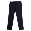 画像1: NARROW TROUSERS  BLACK (1)