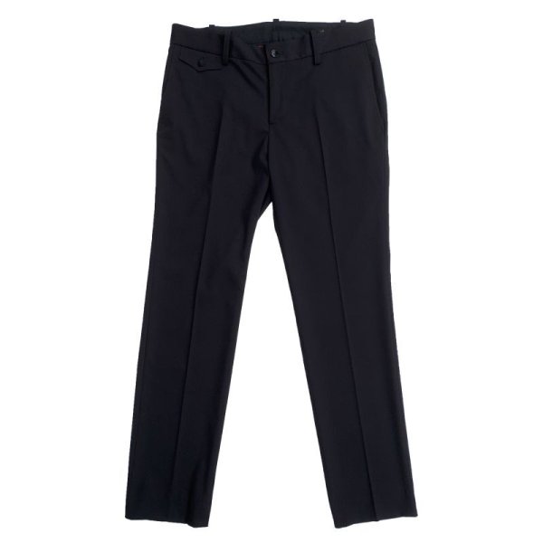 画像1: NARROW TROUSERS <br>BLACK (1)