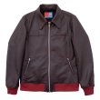 画像1:  【30%OFF】 BEAGLE LEATHER JK  DARK BROWN (1)