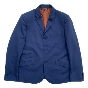 画像: 3 BUTTONS JACKET  NAVY