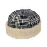 画像:  【30%OFF】 GRAND BEANIE  GREY TARTAN