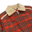 画像4: WOOLLY BOA JACKET <br>RED TARTAN (4)