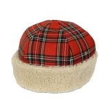 画像:  【30%OFF】 GRAND BEANIE  RED TARTAN