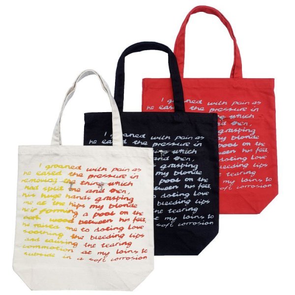 画像1: <span style="color: #ff0000;">【30%OFF】</span>TOTE BAG -PORNO- (1)