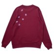 画像2:  【30%OFF】 LIGHT SWEAT JUMPER  BURGUNDY (2)