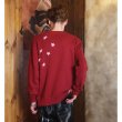 画像6: <span style="color: #ff0000;">【30%OFF】</span>LIGHT SWEAT JUMPER <BR>BURGUNDY (6)