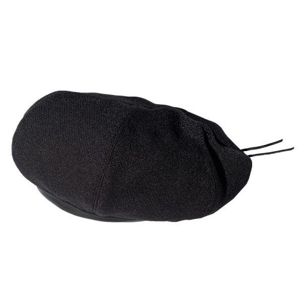 画像1: 8PANELS ARMY BERET <BR>BASIC BLACK (1)