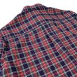 画像4: BEAGLE SHIRTS DRESS <BR>NAVY TARTAN (4)