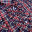 画像5: <span style="color: #ff0000;">【30%OFF】</span>FRILLED BEAGLE SHIRTS DRESS <BR>NAVY TARTAN (5)