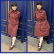 画像8: FRILLED BEAGLE SHIRTS DRESS <BR>RED TARTAN (8)