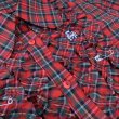 画像5: FRILLED BEAGLE SHIRTS DRESS <BR>RED TARTAN (5)