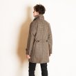 画像13: <span style="color: #ff0000;">【30%OFF】</span>TWEED BALMACAAN COAT <BR>BROWN-BLACK (13)