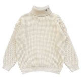 画像: WAFFLE ROLLNECK JUMPER  IVORY