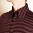 画像10: BEAGLE COLLAR SHIRTS <BR>STRIPE BLACK (10)