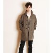 画像11: <span style="color: #ff0000;">【30%OFF】</span>TWEED BALMACAAN COAT <BR>BROWN-BLACK (11)