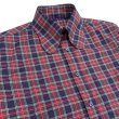 画像3: <span style="color: #ff0000;">【30%OFF】</span>BEAGLE COLLAR SHIRTS <BR>TARTAN NAVY (3)