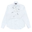 画像1: FRILL SHIRTS  IVORY (1)