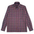 画像1:  【30%OFF】 BEAGLE COLLAR SHIRTS  TARTAN NAVY (1)