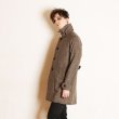 画像14: <span style="color: #ff0000;">【30%OFF】</span>TWEED BALMACAAN COAT <BR>BROWN-BLACK (14)