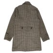 画像3: <span style="color: #ff0000;">【30%OFF】</span>TWEED BALMACAAN COAT <BR>BROWN-BLACK (3)