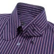 画像4: BEAGLE COLLAR SHIRTS <BR>STRIPE NAVY (4)