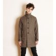 画像12: <span style="color: #ff0000;">【30%OFF】</span>TWEED BALMACAAN COAT <BR>BROWN-BLACK (12)