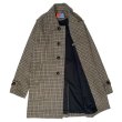 画像2:  【30%OFF】 TWEED BALMACAAN COAT  BROWN-BLACK (2)