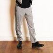 画像7: <span style="color: #ff0000;">【30%OFF】</span>BRIT TRACK BOTTOMS <BR>LIGHT GREY(HOUNDSTOOTH) (7)
