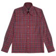 画像1: BEAGLE COLLAR SHIRTS  TARTAN RED (1)