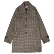 画像1:  【30%OFF】 TWEED BALMACAAN COAT  BROWN-BLACK (1)