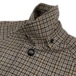 画像7: <span style="color: #ff0000;">【30%OFF】</span>TWEED BALMACAAN COAT <BR>BROWN-BLACK (7)