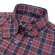 画像4: <span style="color: #ff0000;">【30%OFF】</span>BEAGLE COLLAR SHIRTS <BR>TARTAN NAVY (4)