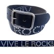 画像1:  【30%OFF】 STUDS BELT  VIVE LE BLACK (1)