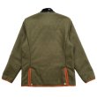 画像3: <span style="color: #ff0000;">【30%OFF】</span>ENAMEL COLLARED QUILTING JACKET<BR>OLIVE (3)