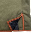 画像5: <span style="color: #ff0000;">【30%OFF】</span>ENAMEL COLLARED QUILTING JACKET<BR>OLIVE (5)