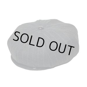 画像: BRITISH CASQUETTE  -RAZORBLADE-   STRIPE CHARCOAL