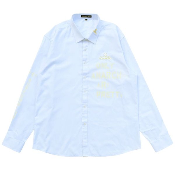 画像1: ADULTIC ANARCHY SHIRTS <BR>WHITE (1)