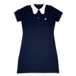 画像1: BEAGLE COLLAR POLO DRESS  NAVY (1)