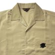 画像3: VIVE LE ROCK!S/S OPEN COLLAR SHIRTS <BR>SAND (3)