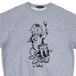 画像3: DRUMMING KITTEN RELAXING SWEAT <br>HEATHER GREY (3)