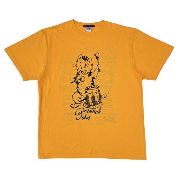 画像1: T-DRUMMING KITTEN <br>GOLD ORANGE (1)