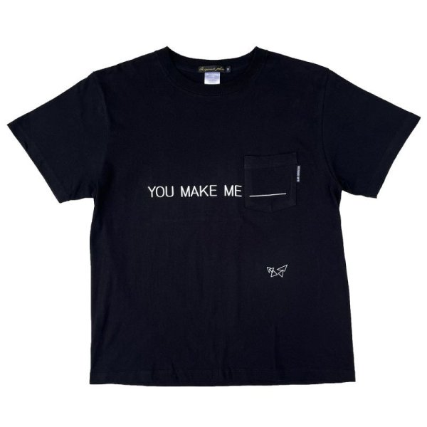 画像1: T-YOU MAKE ME ___ <BR>BLACK (1)