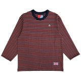 画像: STRIPE BASQUE SHIRTS  SALMON PINK-NAVY