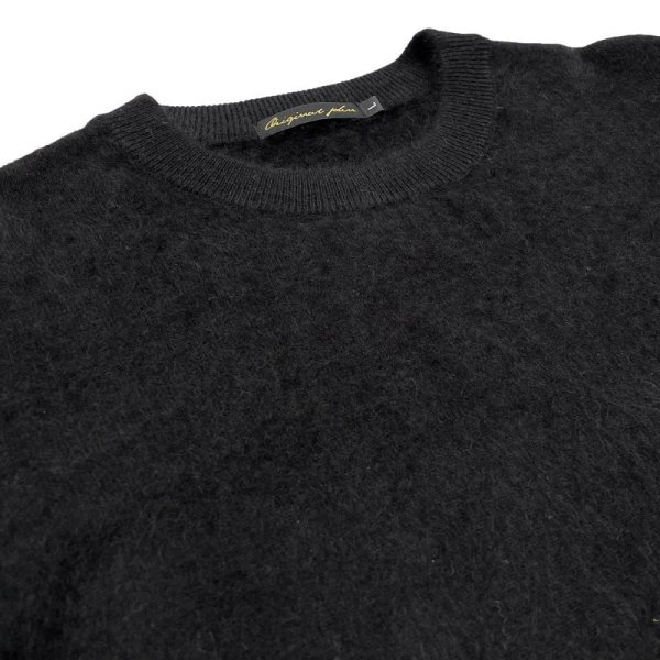 画像3: LIGHT MOHAIR JUMPER <br>BLACK (3)