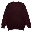 画像2: LIGHT MOHAIR JUMPER  BORDEAUX (2)