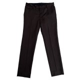 画像: NARROW TROUSERS  DARK BROWN