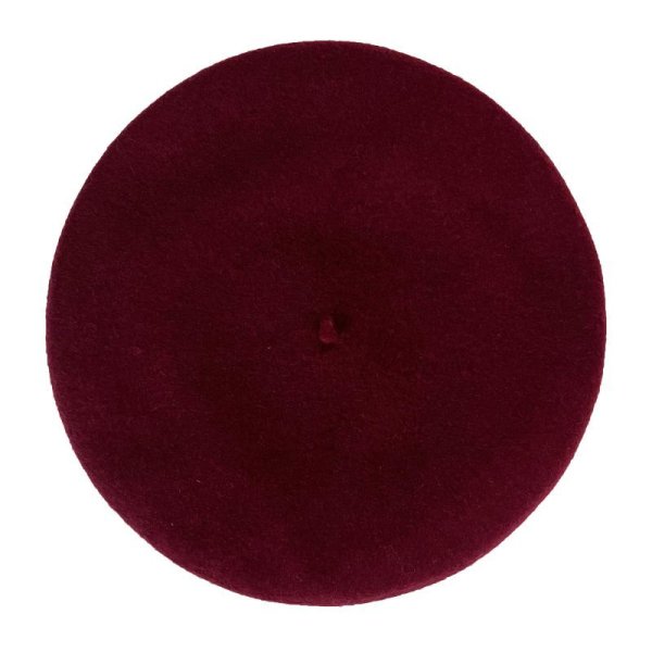 画像2: BIG BASQUE BERET <BR>BURGUNDY (2)