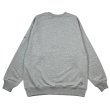 画像2: BULLDOG HEAVY SWEAT JUMPER  HEATHER GREY (2)