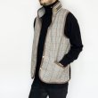 画像11: TWEED×QUILTING GILET <BR>GREY-BEIGE (11)